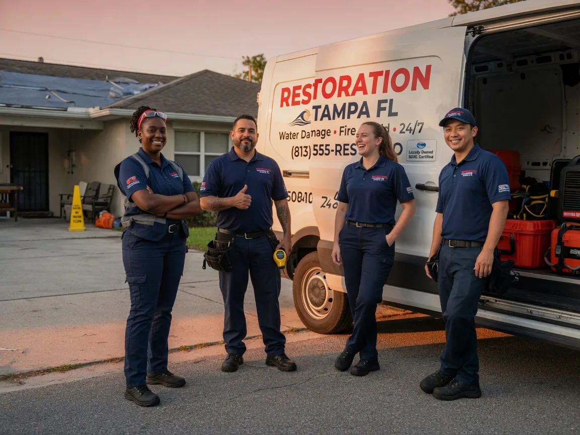 Water Damage Restoration company in Luck, WI